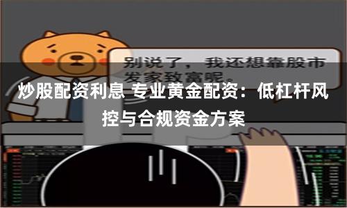 炒股配资利息 专业黄金配资：低杠杆风控与合规资金方案